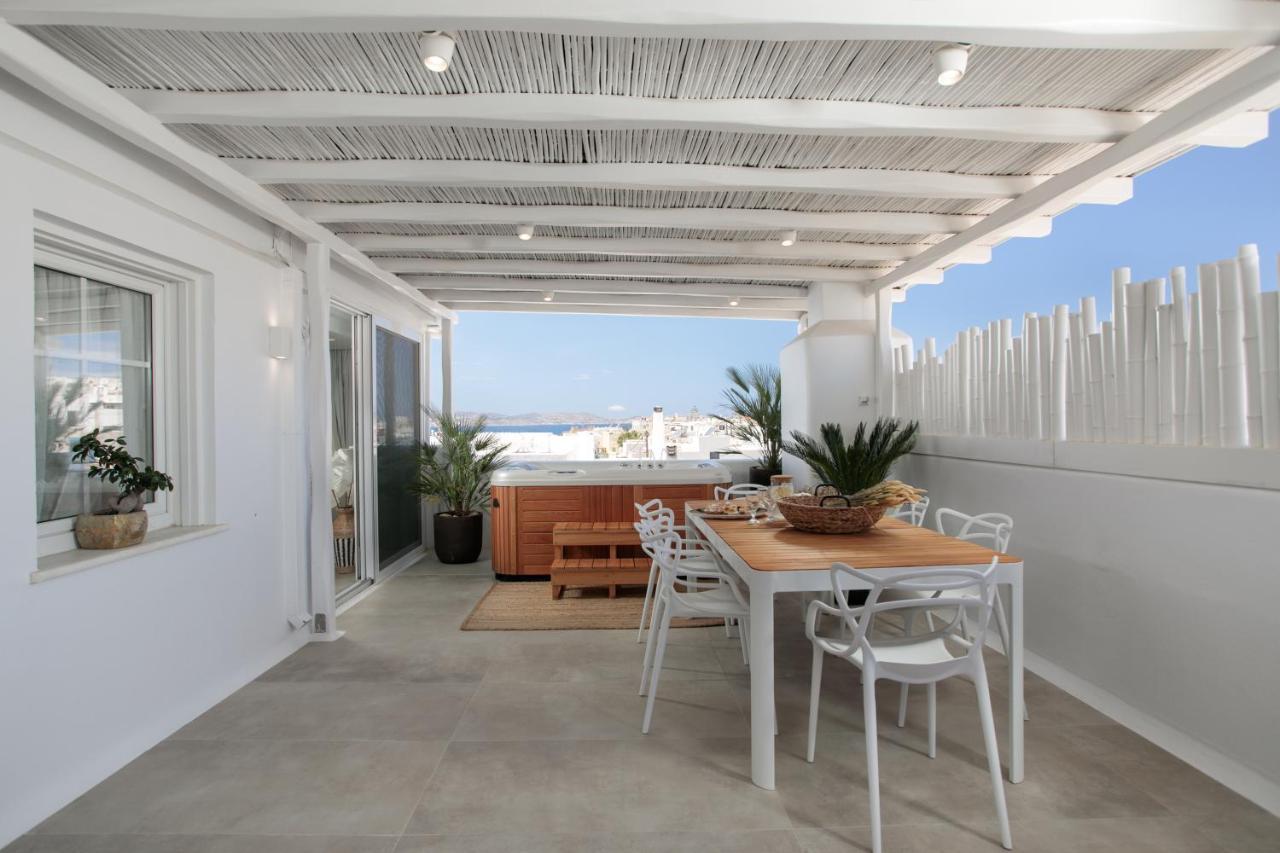 Manda Luxury Apartments Naxos City المظهر الخارجي الصورة