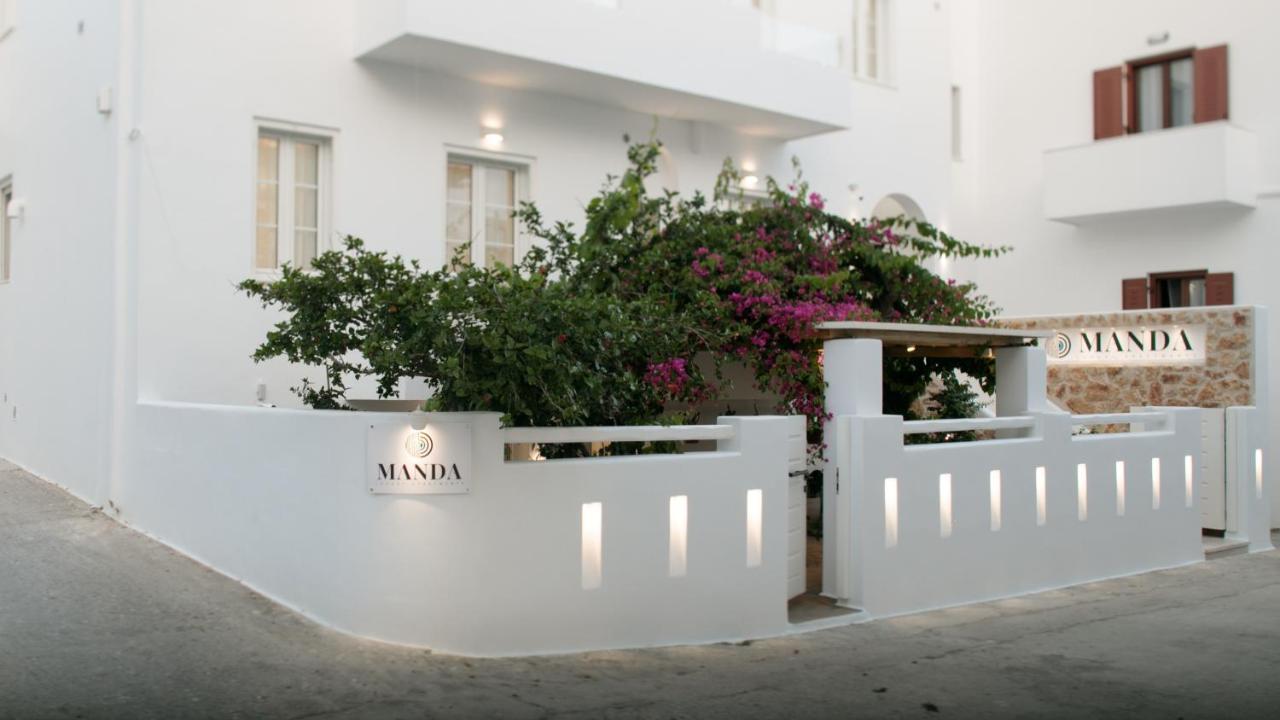 Manda Luxury Apartments Naxos City المظهر الخارجي الصورة